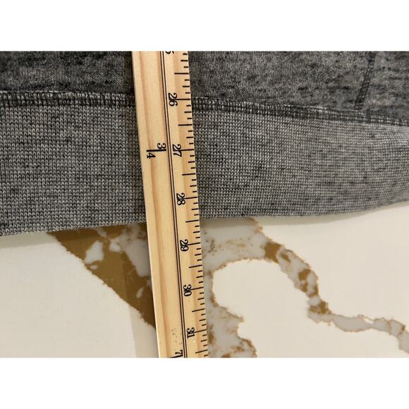 Abercrombie & Fitch Hoodie Full Zip Sweatshirt Grey SZL Y2K Vintage Logo Classic - Picture 10 of 11
